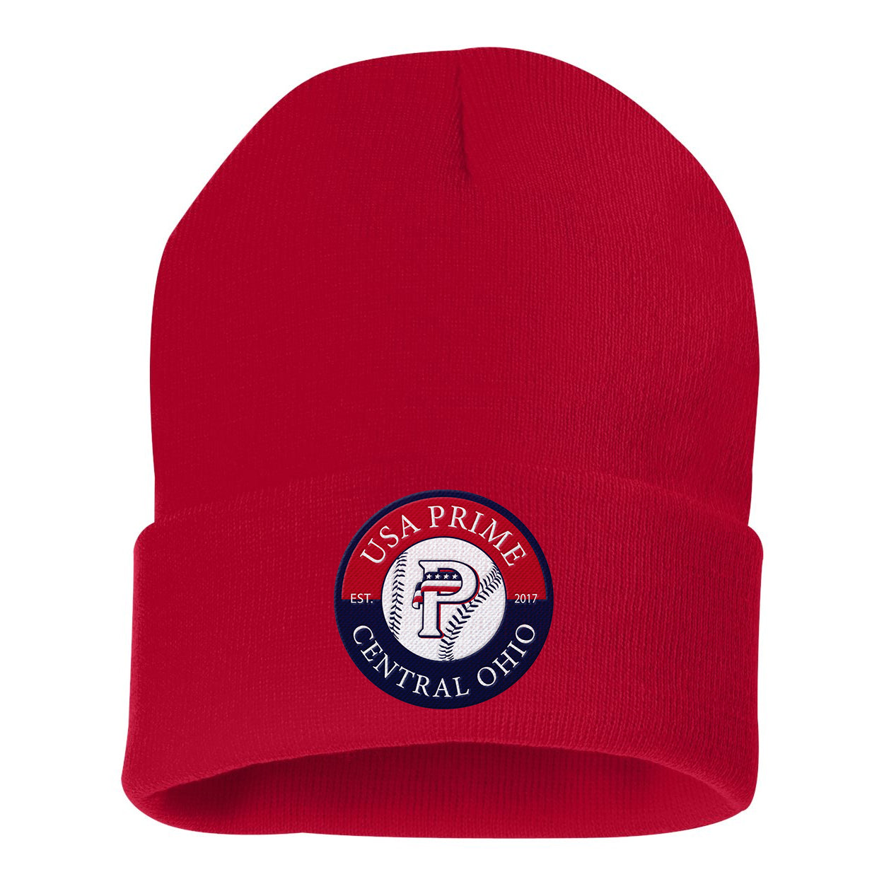 USA Prime Embroidered Beanie